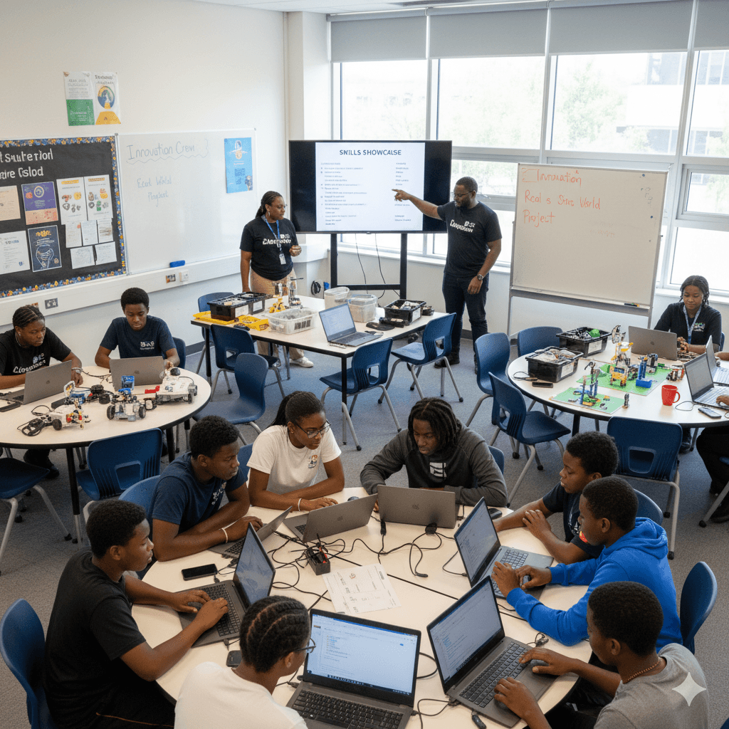Physical school clubs and educator visits